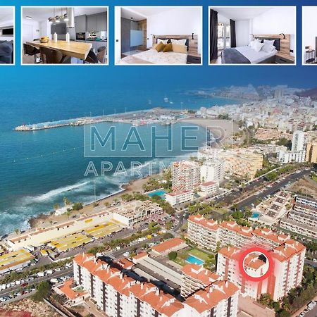 Spectacular Sea View Penthouse Appartement Los Cristianos  Buitenkant foto