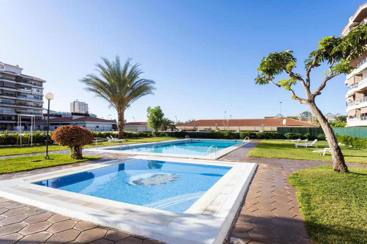 Spectacular Sea View Penthouse Appartement Los Cristianos  Buitenkant foto