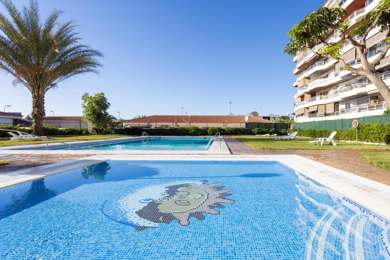 Spectacular Sea View Penthouse Appartement Los Cristianos  Buitenkant foto