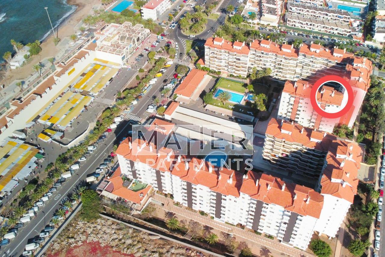 Spectacular Sea View Penthouse Appartement Los Cristianos  Buitenkant foto
